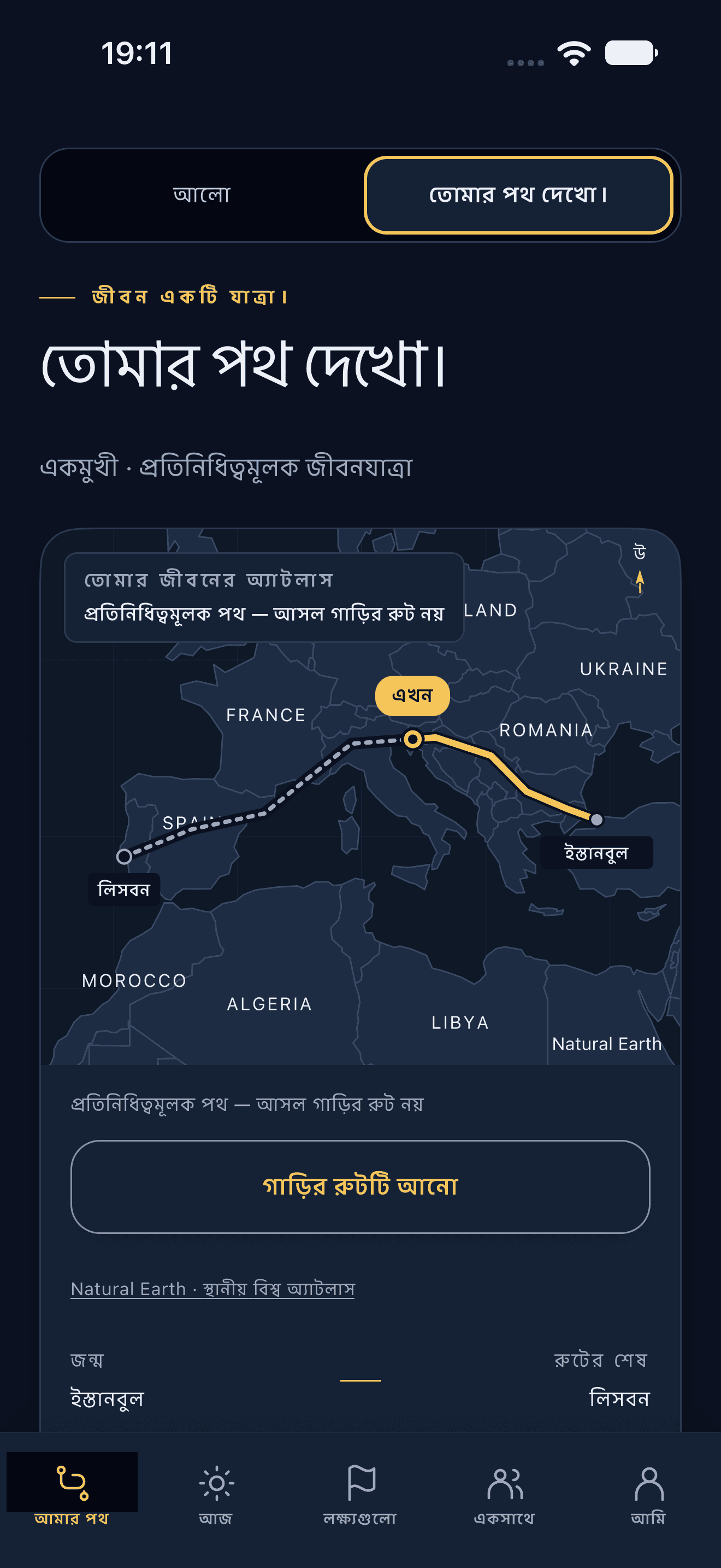 তোমার পথ দেখো।